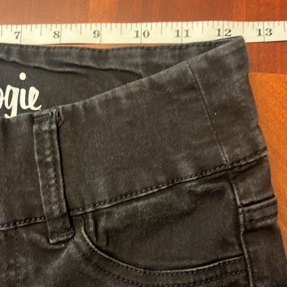 Jeaniology women’s regular rise black Jean jegging black size 4 - Picture 10 of 13